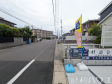 北側　接道状況および現場風景　【西春日井郡豊山町大字豊場字神戸】