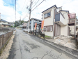 接道及び現場風景　【八王子市暁町２丁目】