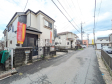 接道及び現場風景　【八王子市暁町２丁目】