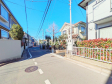 接道状況および現場風景　【練馬区富士見台３丁目】