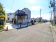 接道状況および現場風景　【立川市若葉町２丁目】 大通りから離れた場所にございますので、静かな環境となります。 