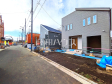 接道状況および現場風景　【立川市西砂町１丁目】