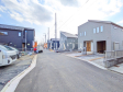 接道状況および現場風景　【立川市西砂町１丁目】