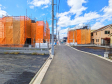 接道状況および現場風景　【立川市西砂町１丁目】