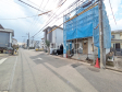 接道状況および現場風景　【所沢市東所沢３丁目】