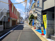 接道状況および現場風景　【中野区若宮２丁目】