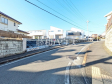 接道状況および現場風景　【多摩市桜ヶ丘４丁目】