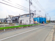 接道状況および現場風景　【昭島市拝島町５丁目】
