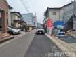 接道状況および現場風景　【名古屋市北区六が池町】