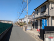 接道状況および現場風景　【三鷹市深大寺２丁目】