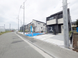 接道状況および現場風景　【三鷹市北野１丁目】