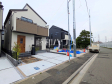 接道状況および現場風景　【三鷹市北野１丁目】