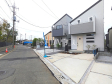 接道状況および現場風景　【三鷹市北野１丁目】
