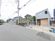 1号棟　接道状況および現場風景　【福岡市城南区片江２丁目】