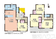 間取図　【北名古屋市高田寺起返】