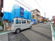 接道状況および現場風景　【八王子市元横山町３丁目】