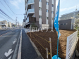 接道状況および現場風景　【三鷹市下連雀７丁目】