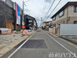 接道状況および現場風景　【西春日井郡豊山町大字豊場字若宮】