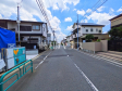 接道状況および現場風景　【杉並区下井草２丁目】