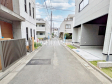 接道状況および現場風景　【杉並区堀ノ内３丁目】