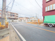 接道状況および現場風景　【新座市北野２丁目】