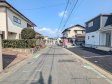 接道状況および現場風景　【福岡市東区青葉６丁目】