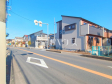 接道状況および現場風景　【志木市中宗岡２丁目】