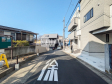 接道状況および現場風景　【富士見市東みずほ台４丁目】