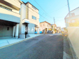 接道状況および現場風景　【富士見市東みずほ台４丁目】