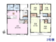 3号棟　間取図　【八王子市石川町】