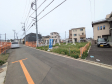 接道状況および現場風景　【富士見市大字水子】物件の事、諸費用の事など、小さな疑問もお気軽にご連絡・ご相談下さい。