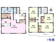 1号棟　間取図　【八王子市中野山王２丁目】