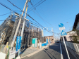 接道状況および現場風景　【和光市下新倉５丁目】