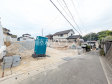接道状況および現場風景　【福岡市城南区友丘６丁目】