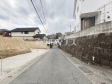 接道状況および現場風景　【福岡市城南区友丘６丁目】
