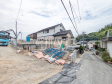 4号棟　接道状況および現場風景　【福岡市城南区友丘６丁目】