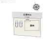区画図　【北名古屋市二子屋敷】