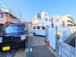 接道状況および現場風景　【練馬区石神井町８丁目】