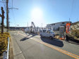接道状況および現場風景　【昭島市田中町３丁目】