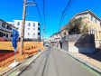 接道状況および現場風景　【志木市本町４丁目】
