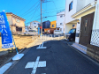 接道状況および現場風景　【志木市幸町４丁目】