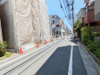 接道状況および現場風景　【杉並区和泉１丁目】