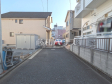 接道状況および現場風景　【西東京市谷戸町３丁目】