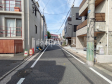 接道状況および現場風景　【杉並区本天沼１丁目】