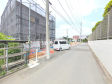 接道状況および現場風景【武蔵村山市岸１丁目】住まいの事なら地元で豊富な実績を誇る、当社へお任せ下さい！　