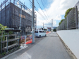接道状況および現場風景　【武蔵村山市岸１丁目】