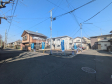 接道状況および現場風景　【三鷹市上連雀５丁目】