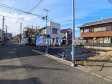 接道状況および現場風景　【三鷹市上連雀５丁目】