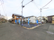 接道状況および現場風景　【三鷹市上連雀５丁目】