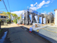 接道状況および現場風景　【立川市一番町２丁目】